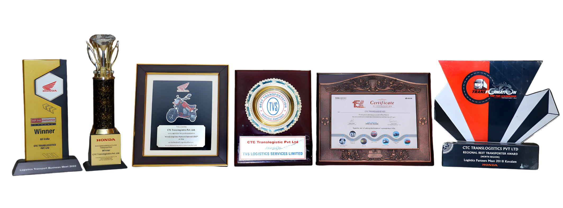 CTC Translogistic Awards and Recognition